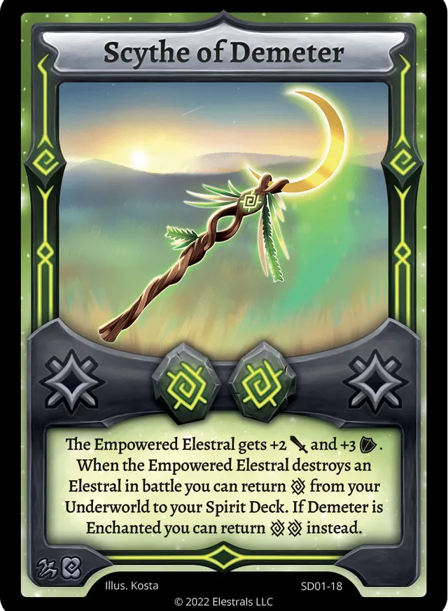Scythe of Demeter — KS-SD01-18